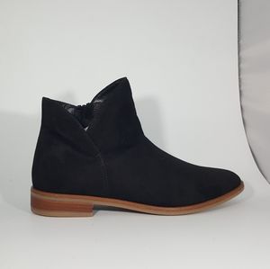 THE FLEXX Black Suede Ankle Boots 6.5